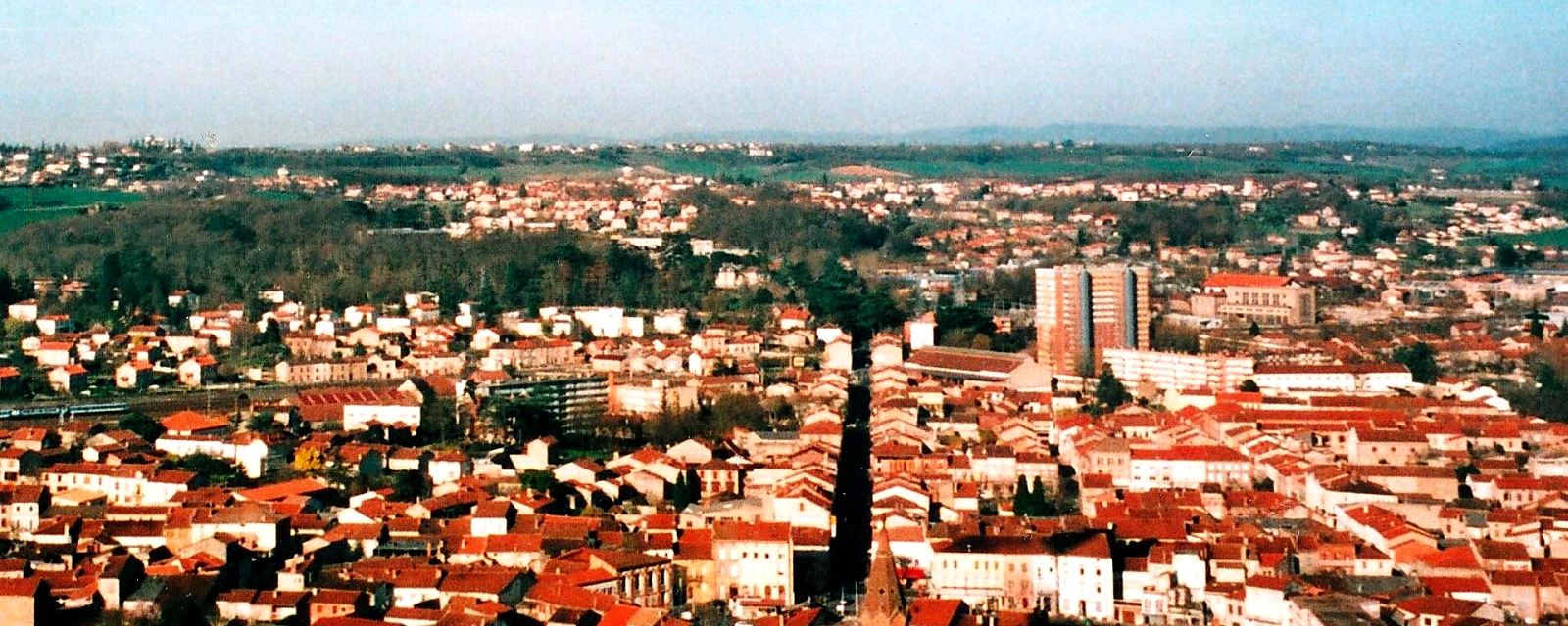 Vue de Carmaux, Tarn