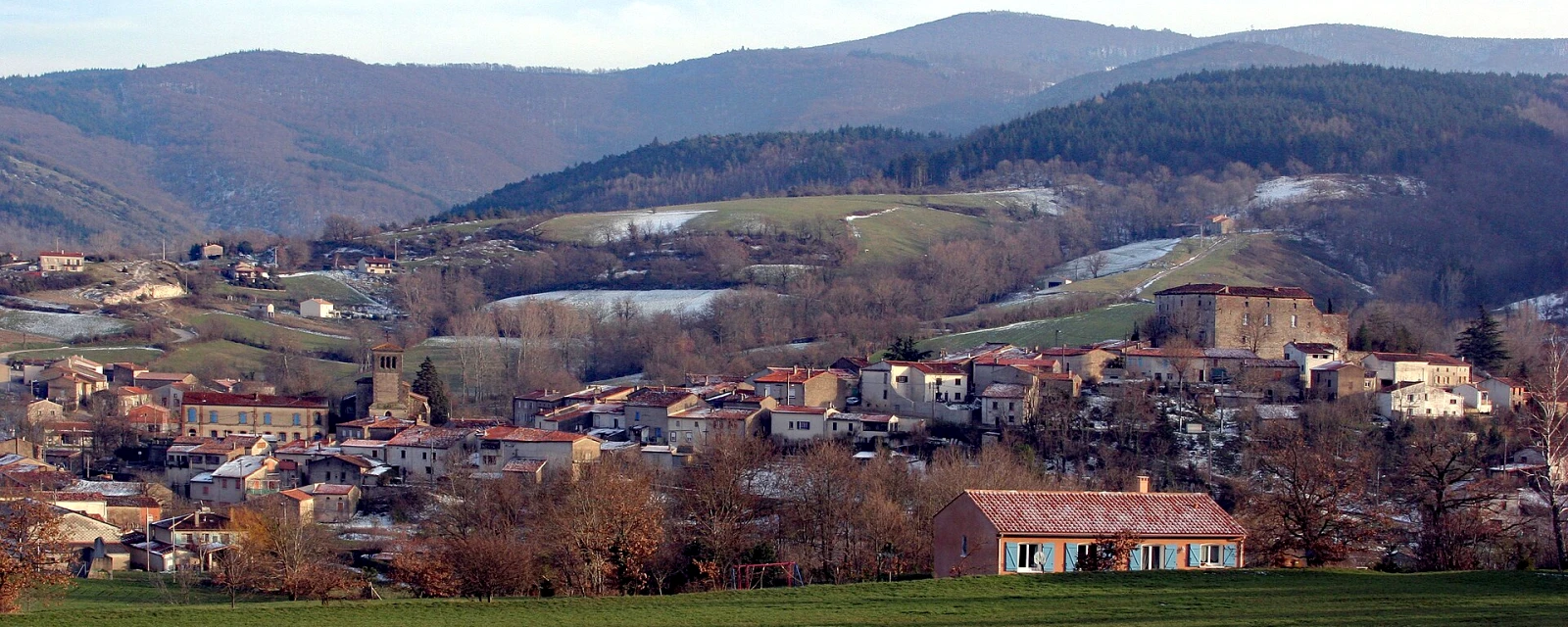 Vue de Escoussens, Tarn