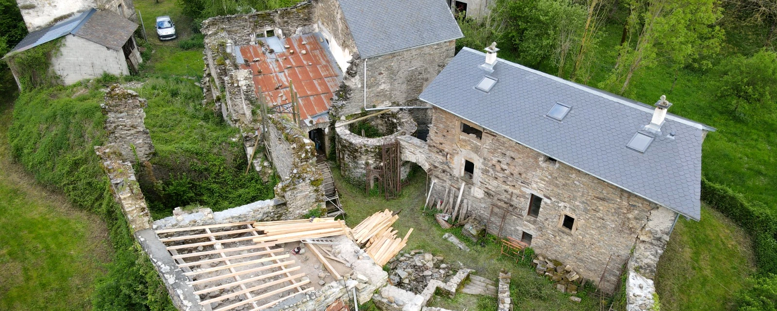 Vue de Lacapelle-Escroux, Tarn