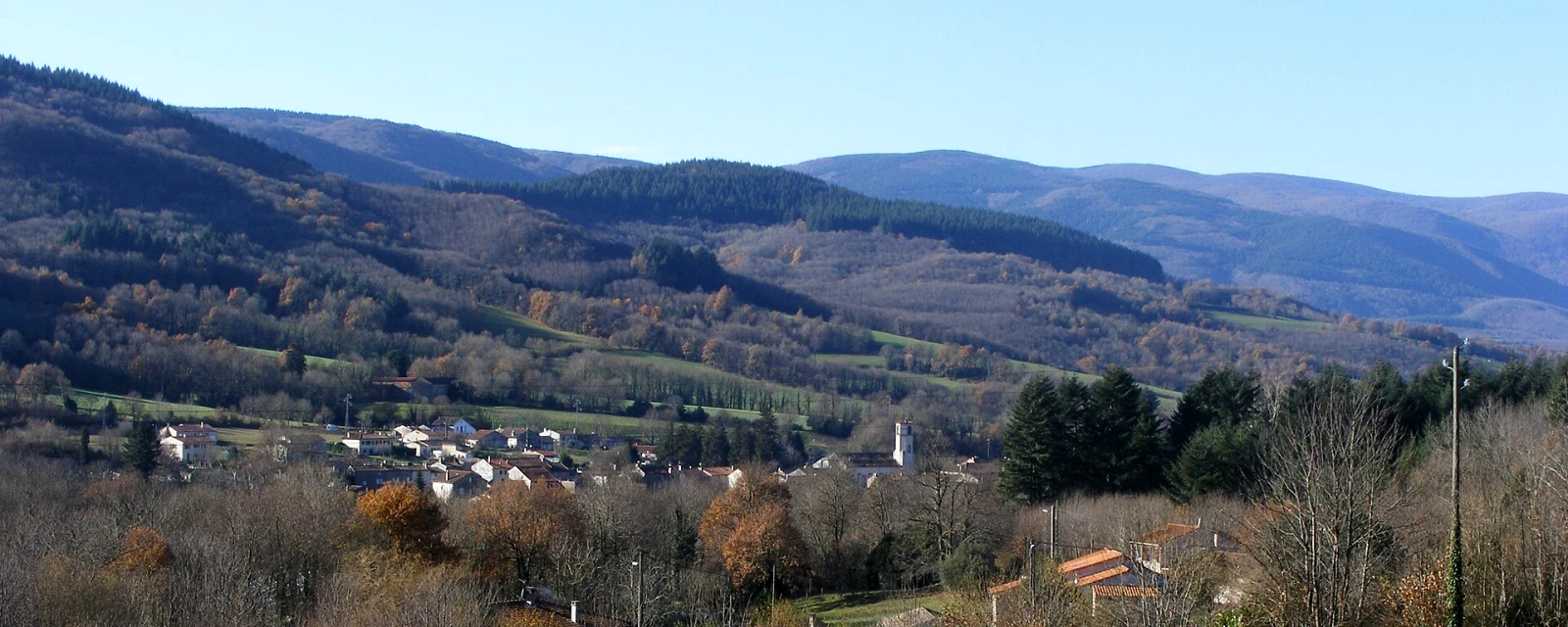 Vue de Lacabarède, Tarn