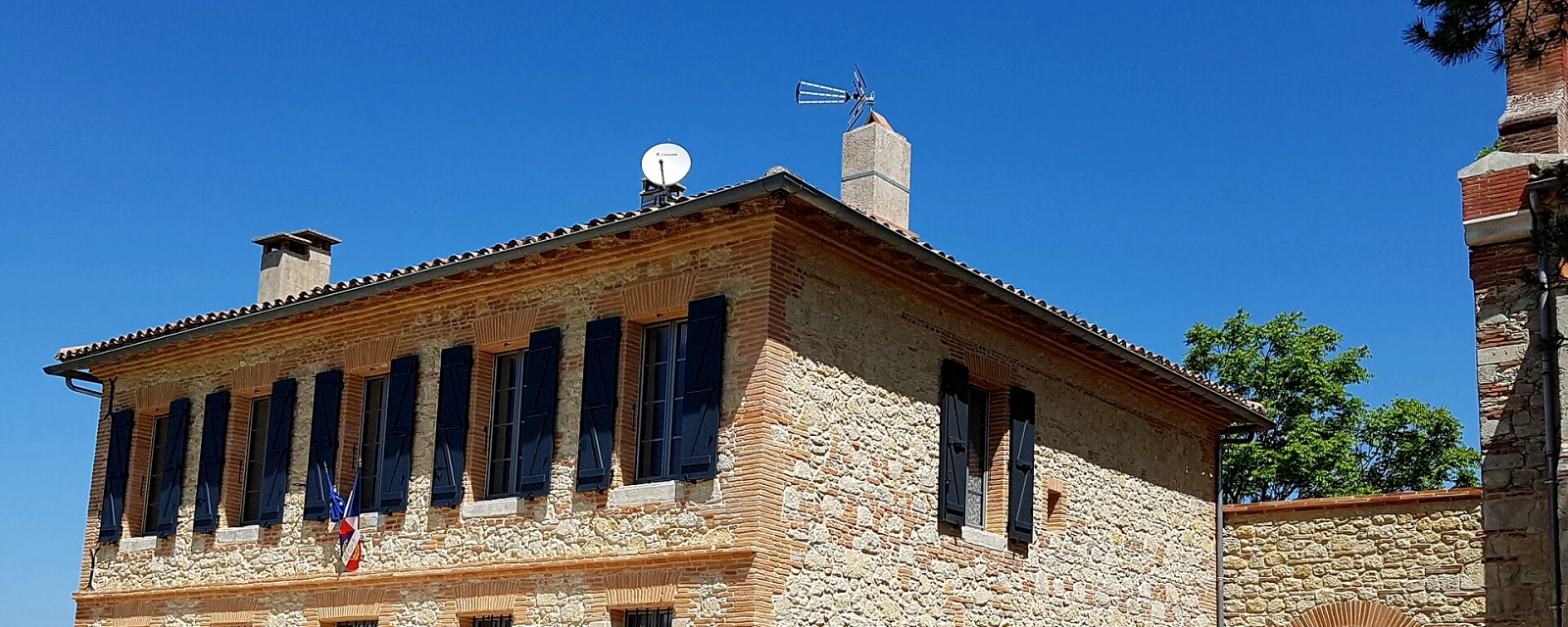 Vue de Lacougotte-Cadoul, Tarn