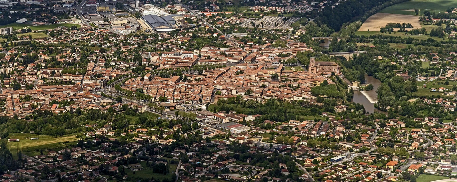 Vue de Lavaur, Tarn