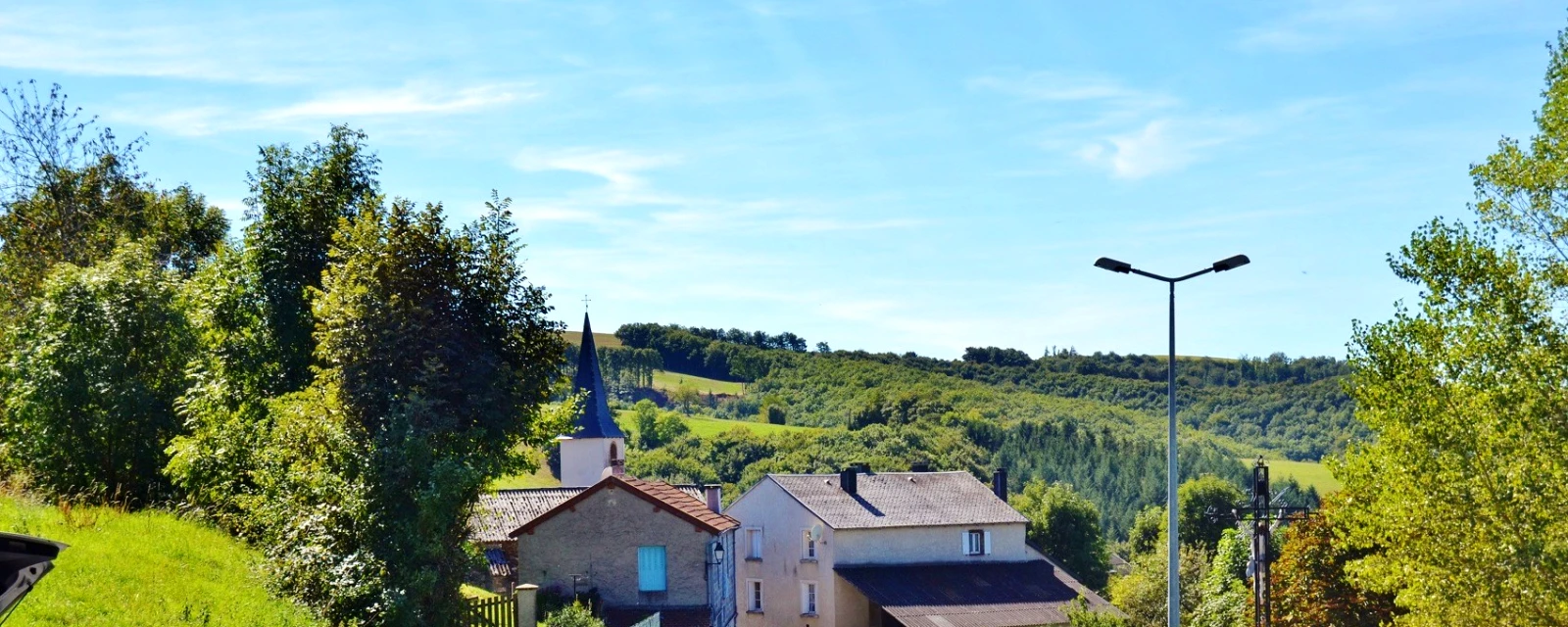 Vue de Saint-Salvi-de-Carcavès, Tarn