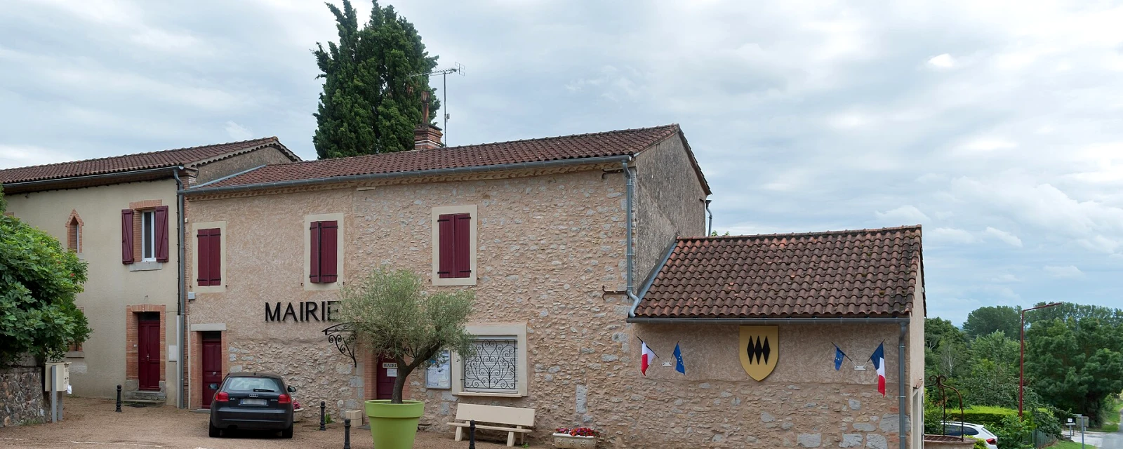 Vue de Saint-Sernin-lès-Lavaur, Tarn