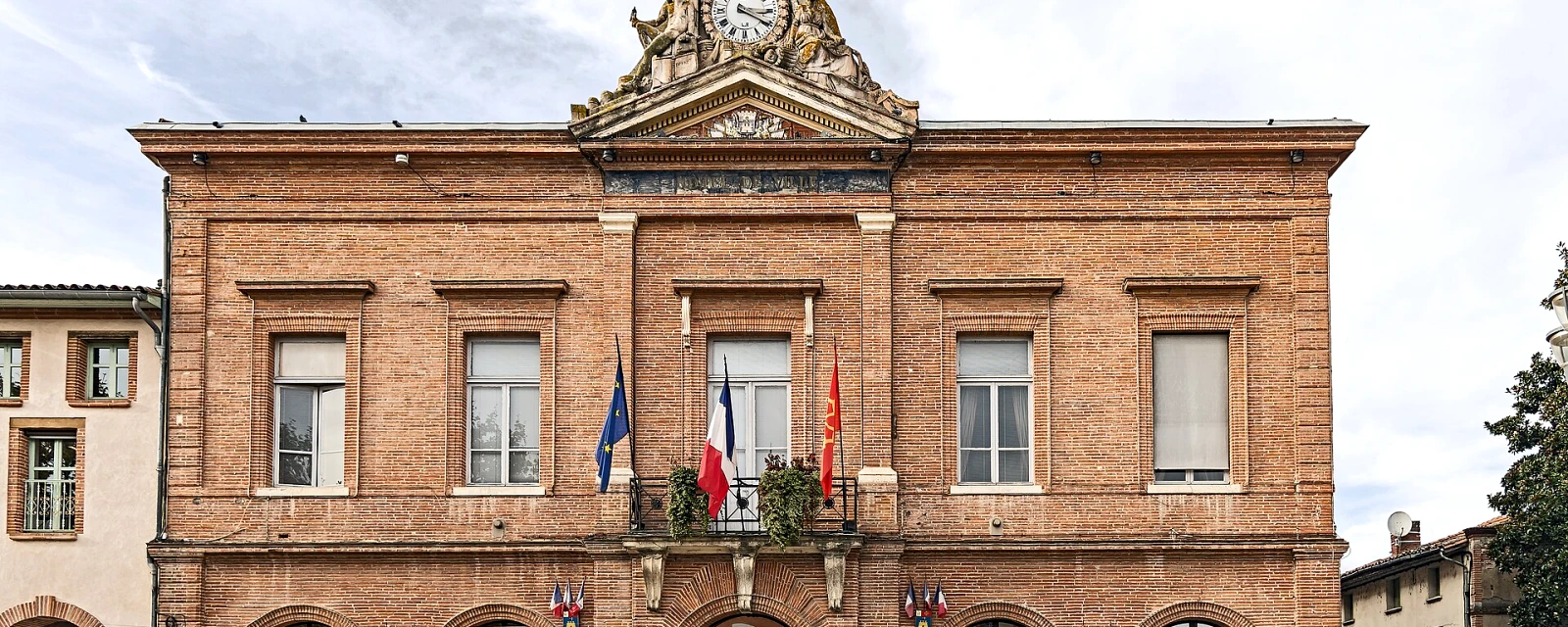 Vue de Castelsarrasin, Tarn-et-Garonne