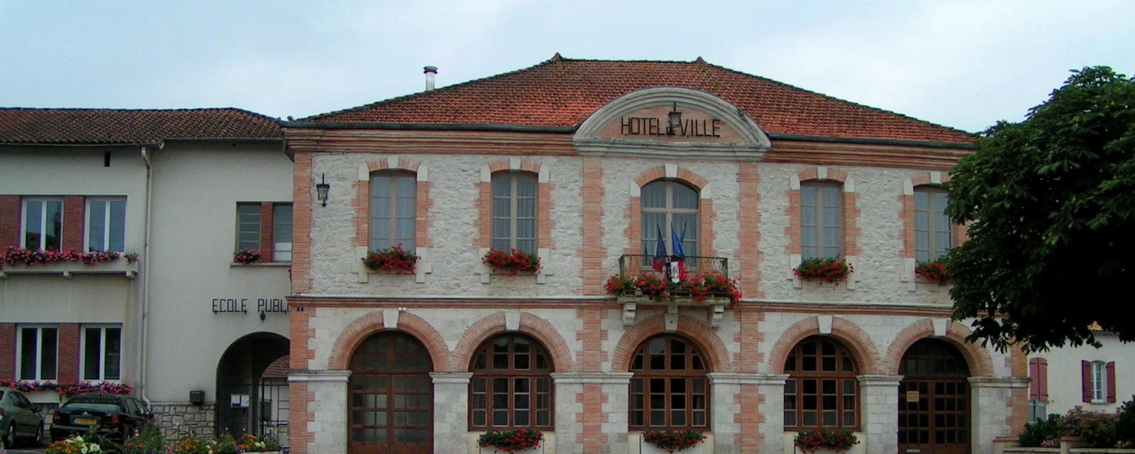 Vue de Cazes-Mondenard, Tarn-et-Garonne