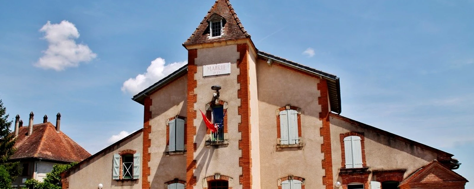 Vue de Lizac, Tarn-et-Garonne