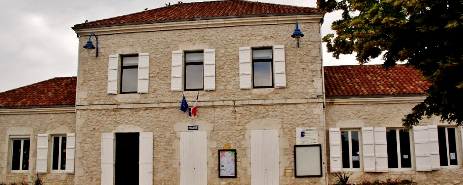 Vue de Miramont-de-Quercy, Tarn-et-Garonne