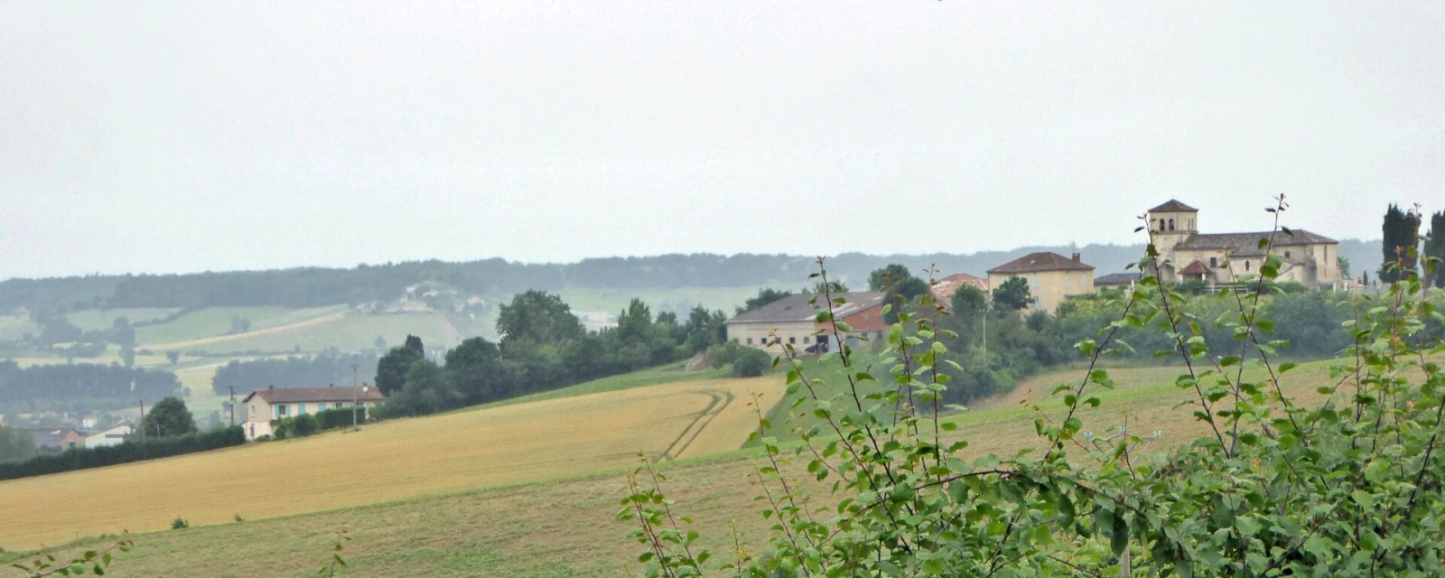 Vue de Montfermier, Tarn-et-Garonne