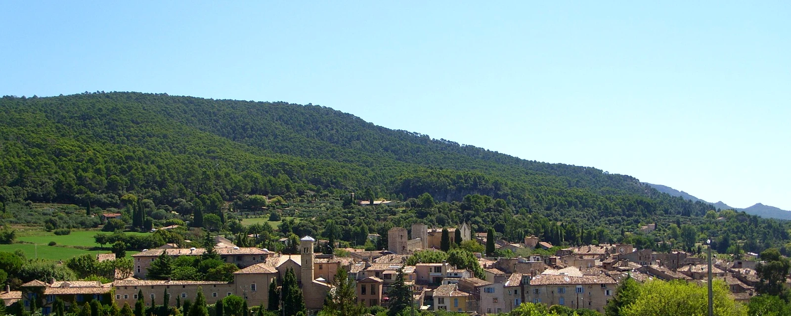 Vue de Aups, Var