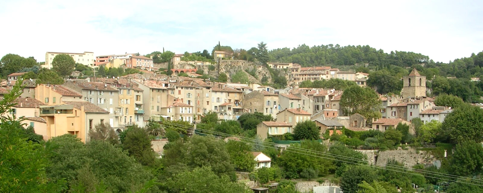 Vue de Barjols, Var