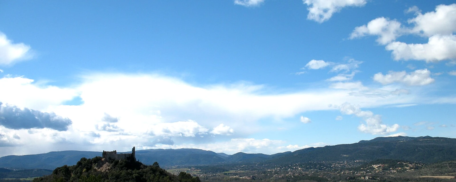Vue de Forcalqueiret, Var