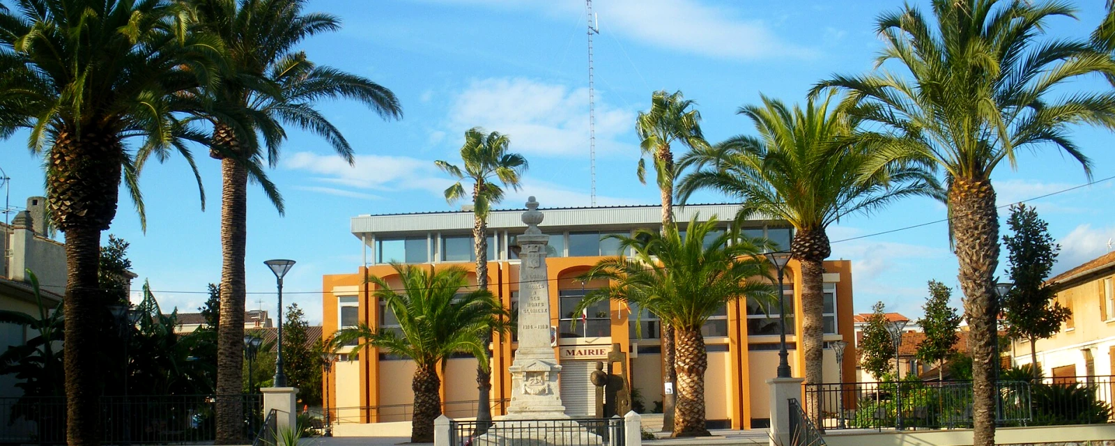 Vue de La Londe-les-Maures, Var