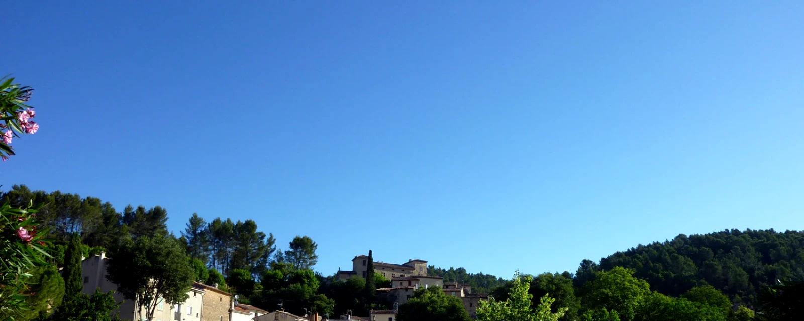 Vue de Montfort-sur-Argens, Var