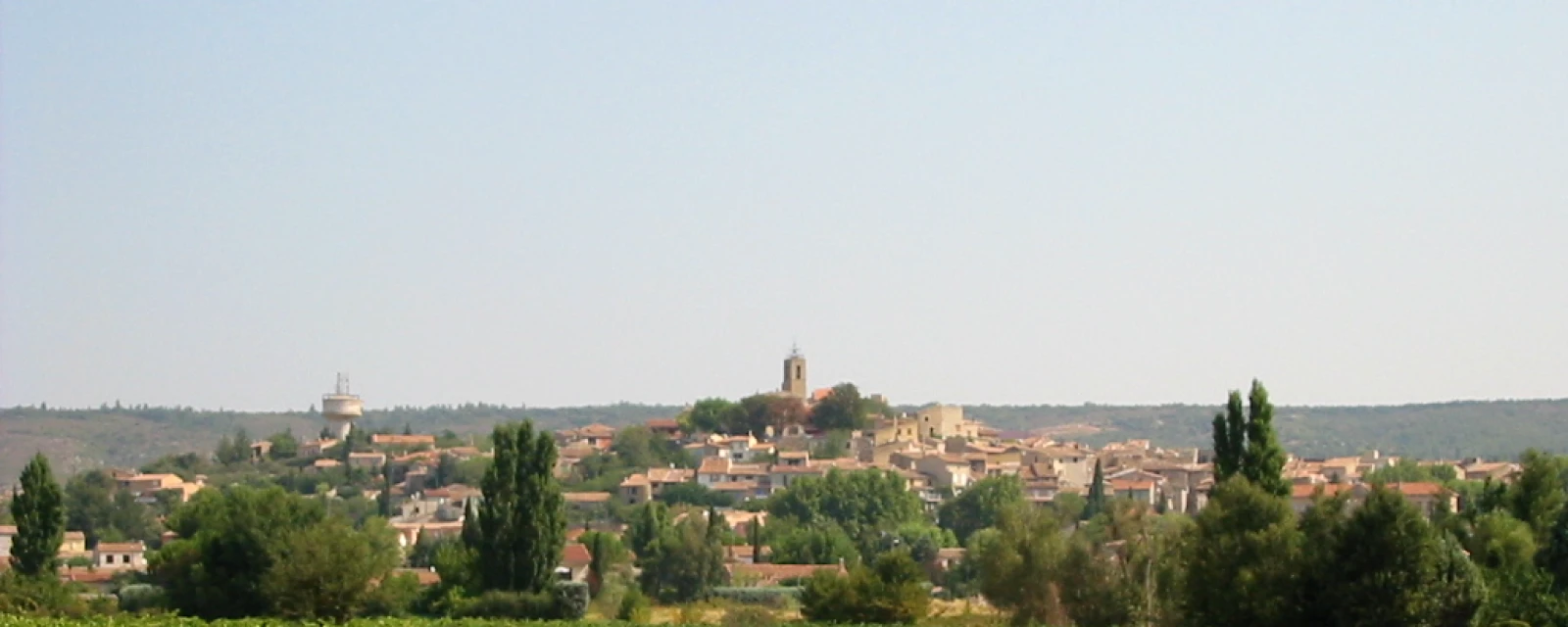 Vue de Pourrières, Var