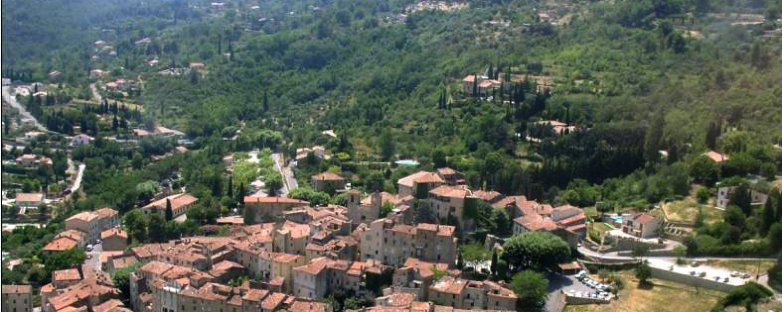 Vue de Seillans, Var