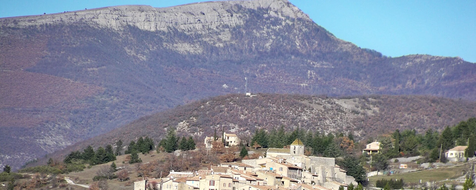 Vue de Aurel, Vaucluse