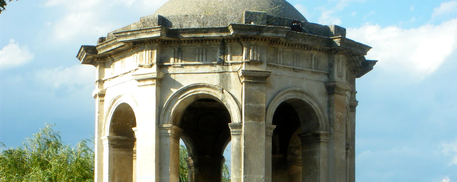 Vue de Bédarrides, Vaucluse