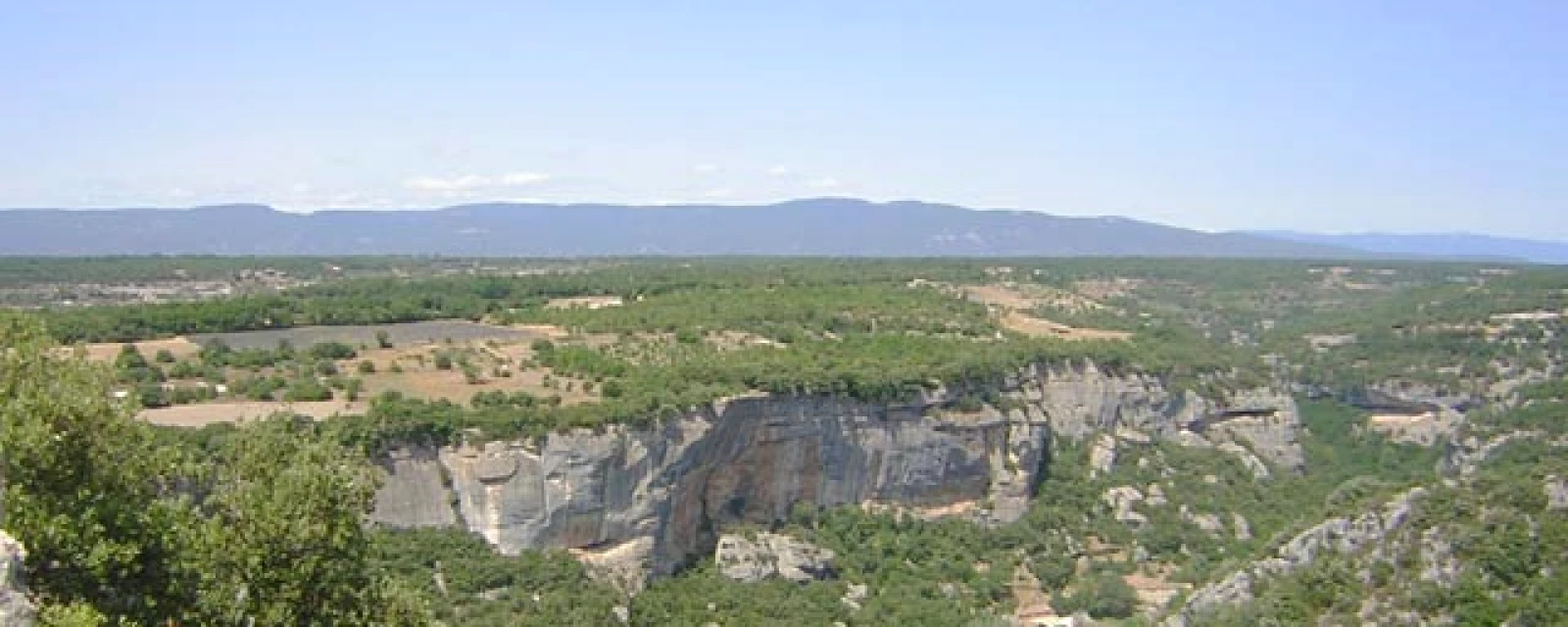 Vue de Buoux, Vaucluse