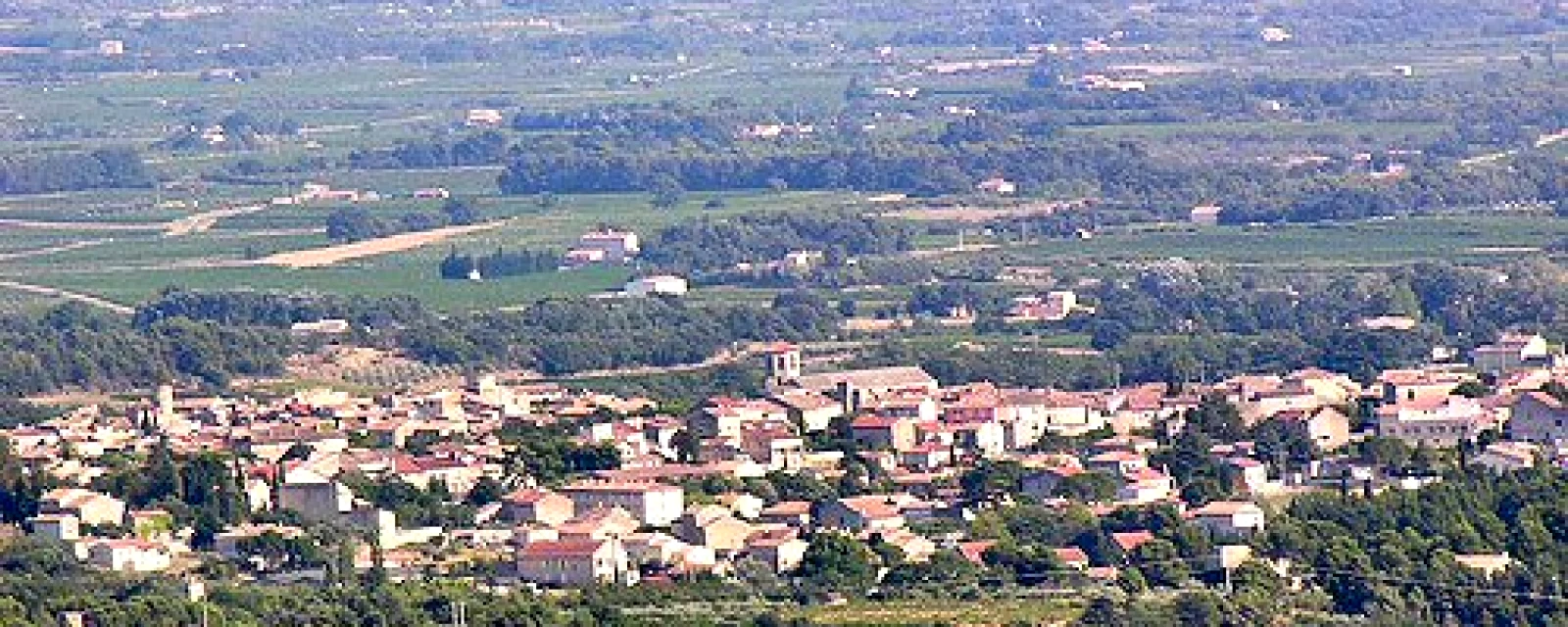 Vue de Caromb, Vaucluse