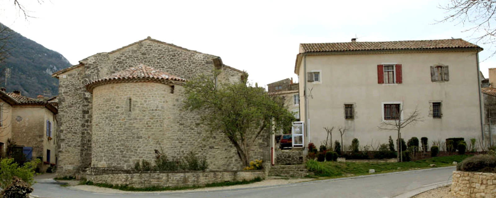 Vue de Castellet-en-Luberon, Vaucluse