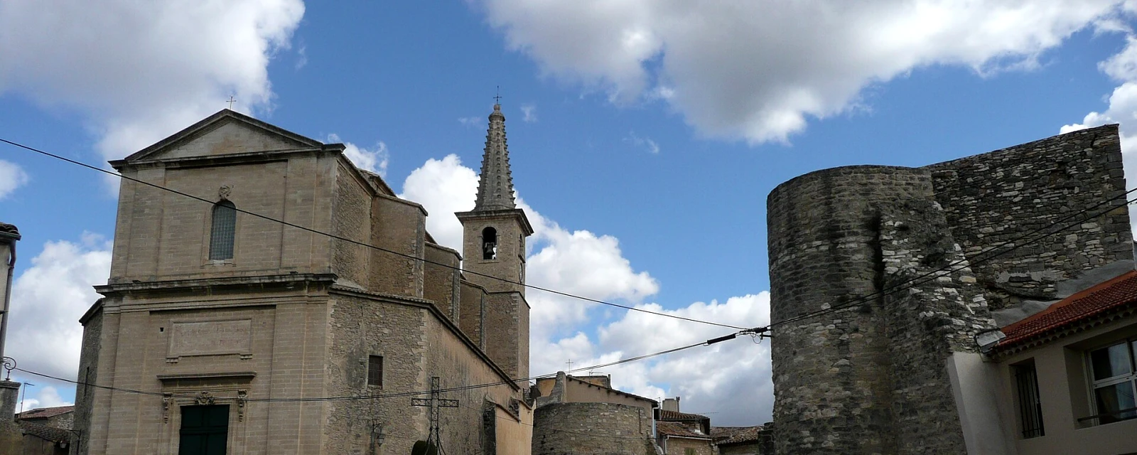 Vue de Caumont-sur-Durance, Vaucluse