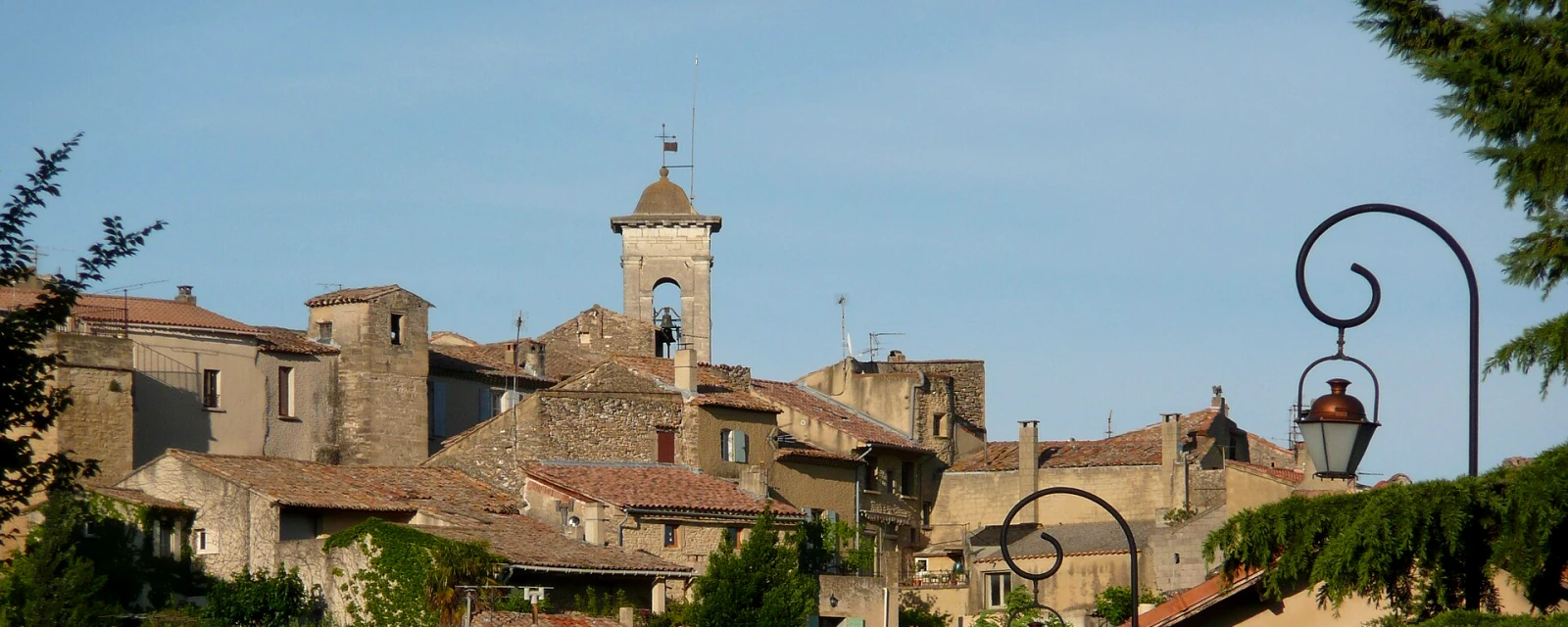 Vue de Châteauneuf-du-Pape, Vaucluse