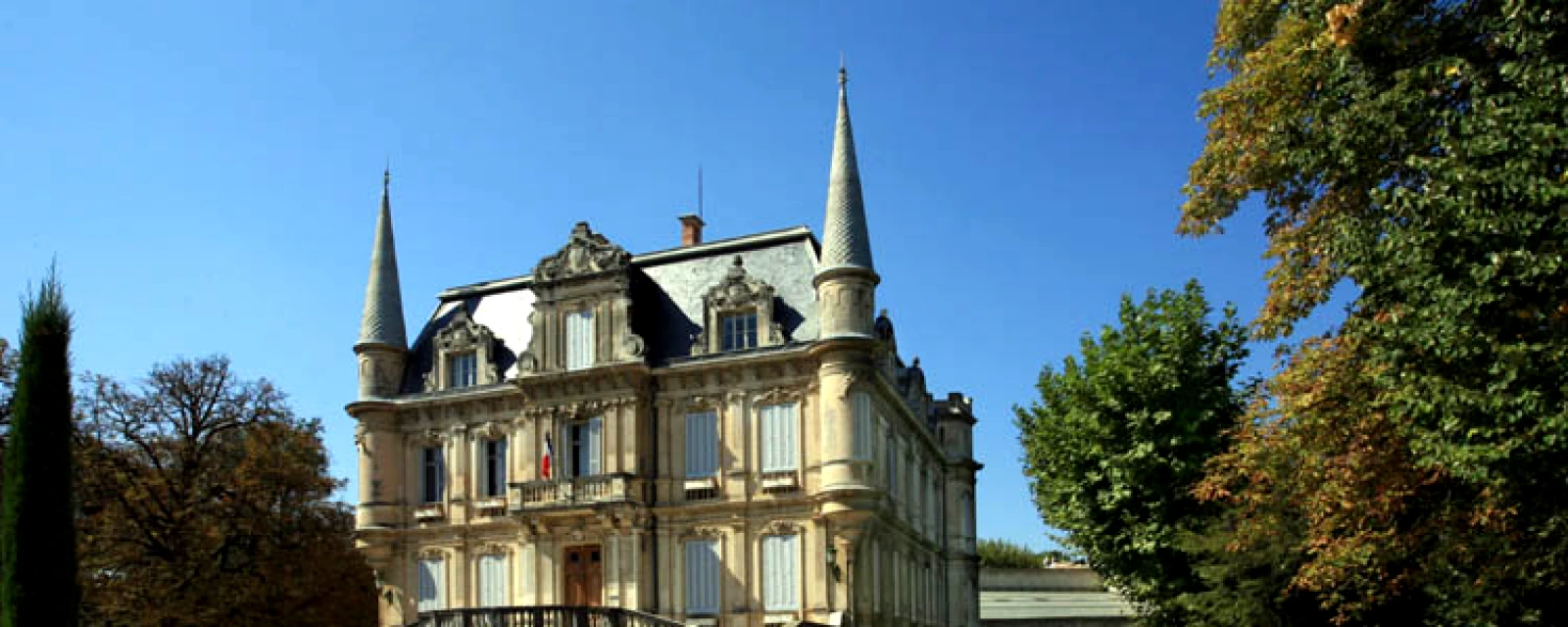 Vue de Courthézon, Vaucluse