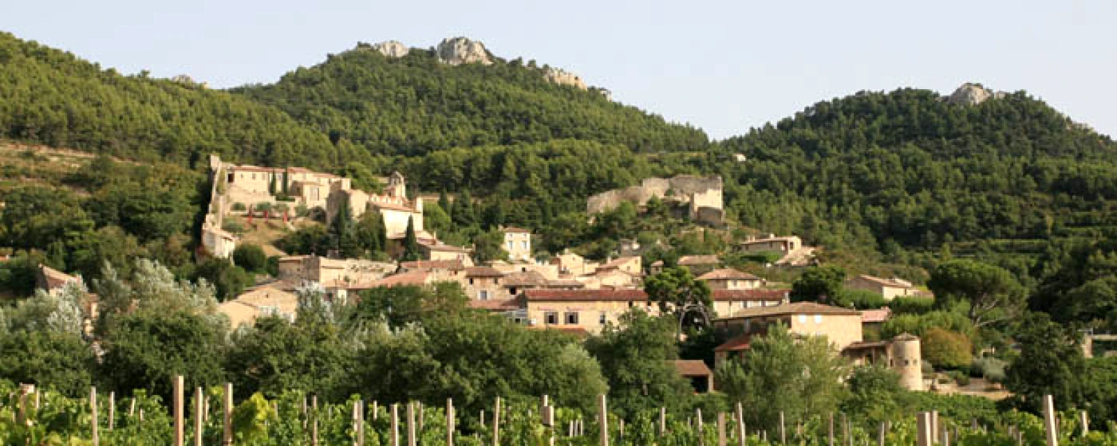 Vue de Gigondas, Vaucluse
