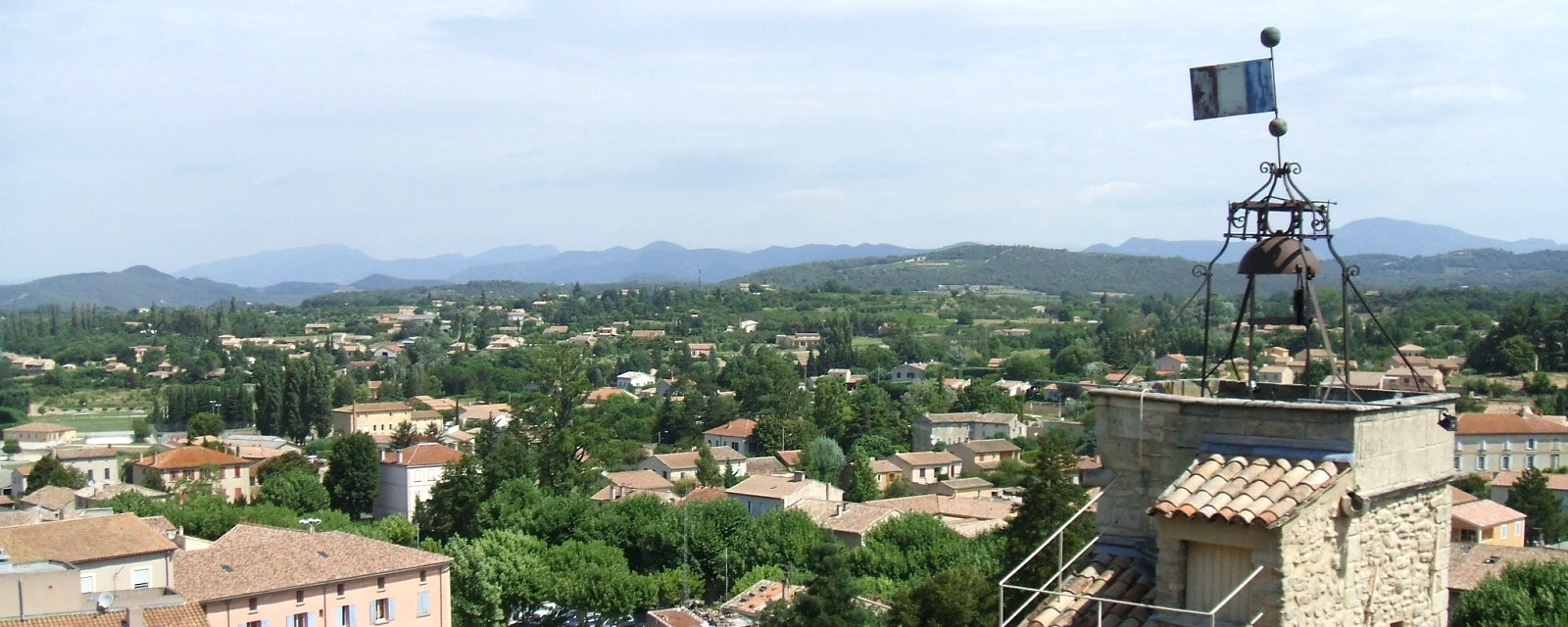 Vue de Malaucène, Vaucluse