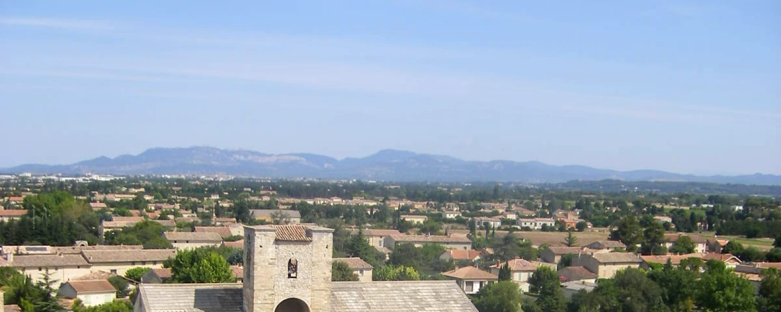 Vue de Pernes-les-Fontaines, Vaucluse
