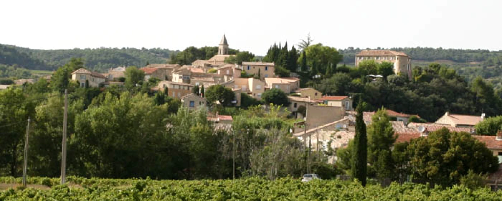 Vue de Roaix, Vaucluse