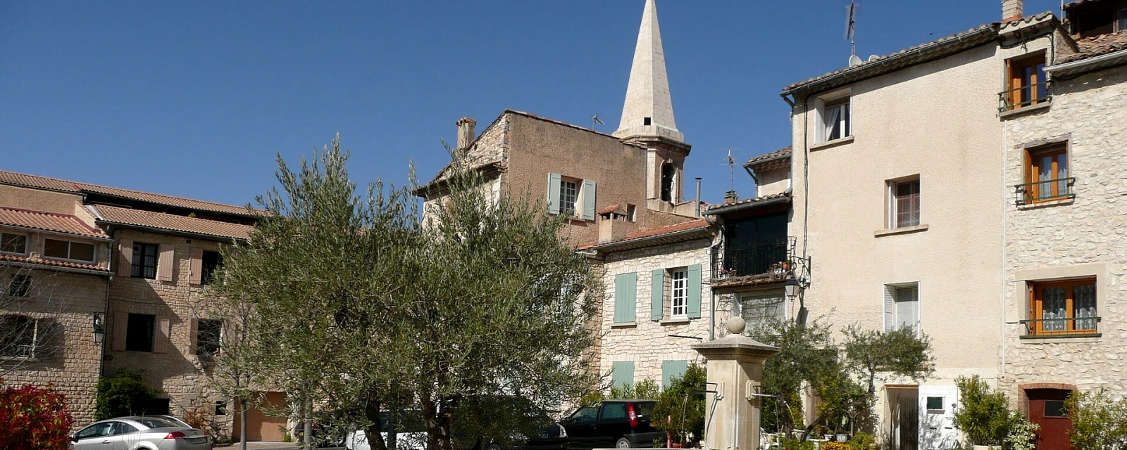 Vue de Saint-Didier, Vaucluse