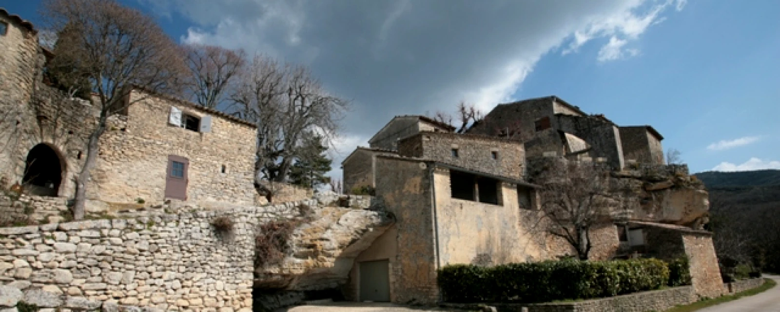 Vue de Sivergues, Vaucluse