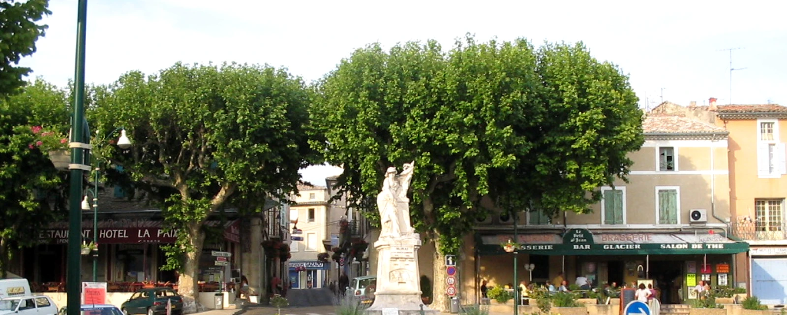 Vue de Valréas, Vaucluse