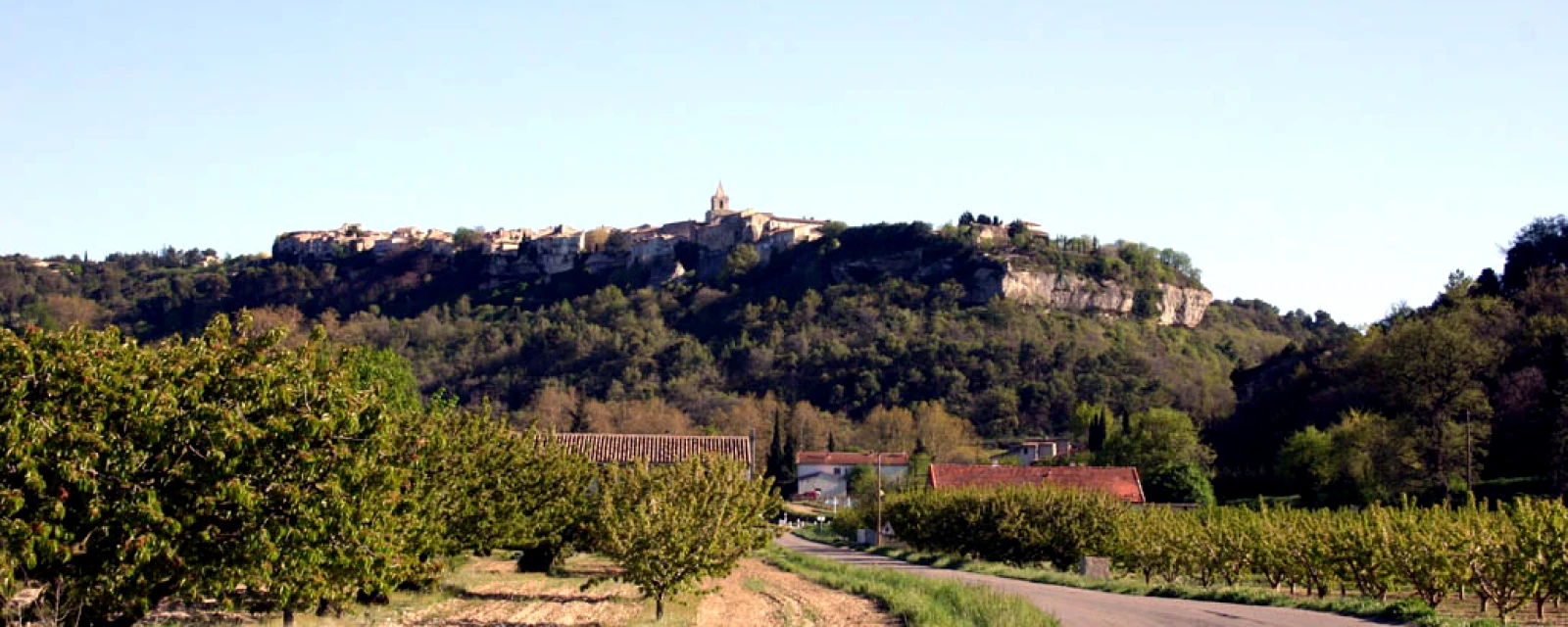 Vue de Venasque, Vaucluse