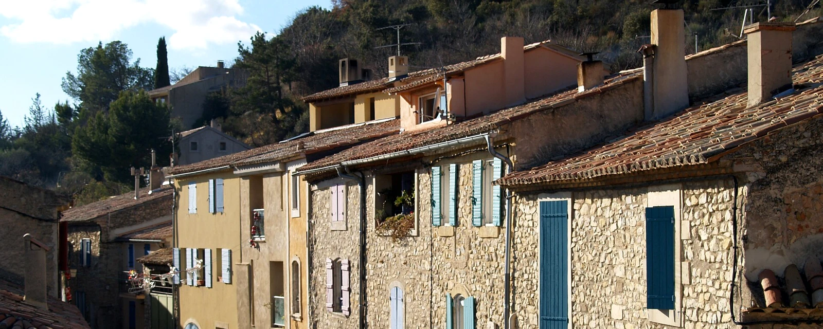 Vue de Vitrolles-en-Lubéron, Vaucluse