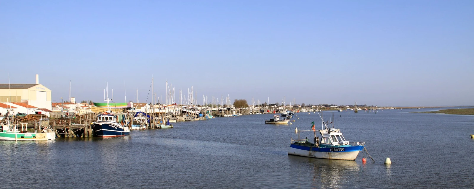 Vue de L'Aiguillon-la-Presqu'île, Vendée