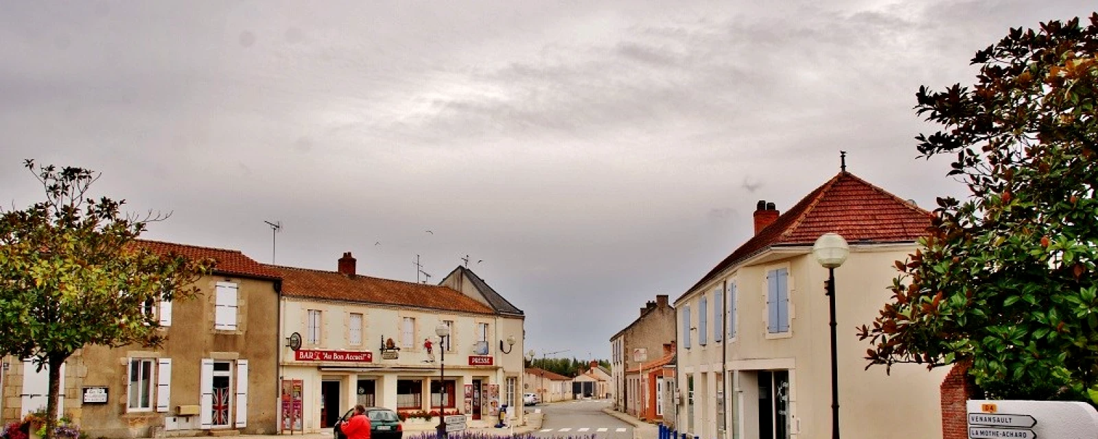 Vue de Nieul-le-Dolent, Vendée
