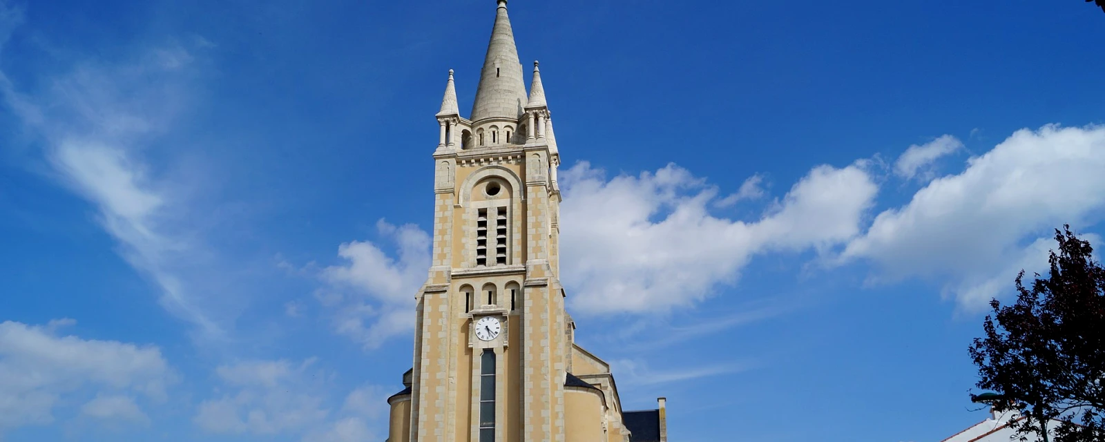 Vue de Notre-Dame-de-Riez, Vendée