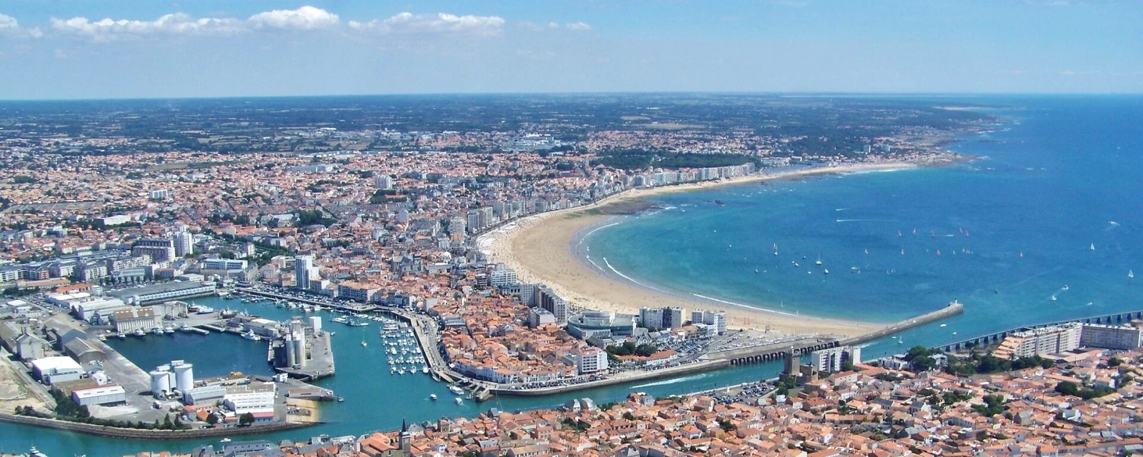 Vue de Les Sables-d'Olonne, Vendée