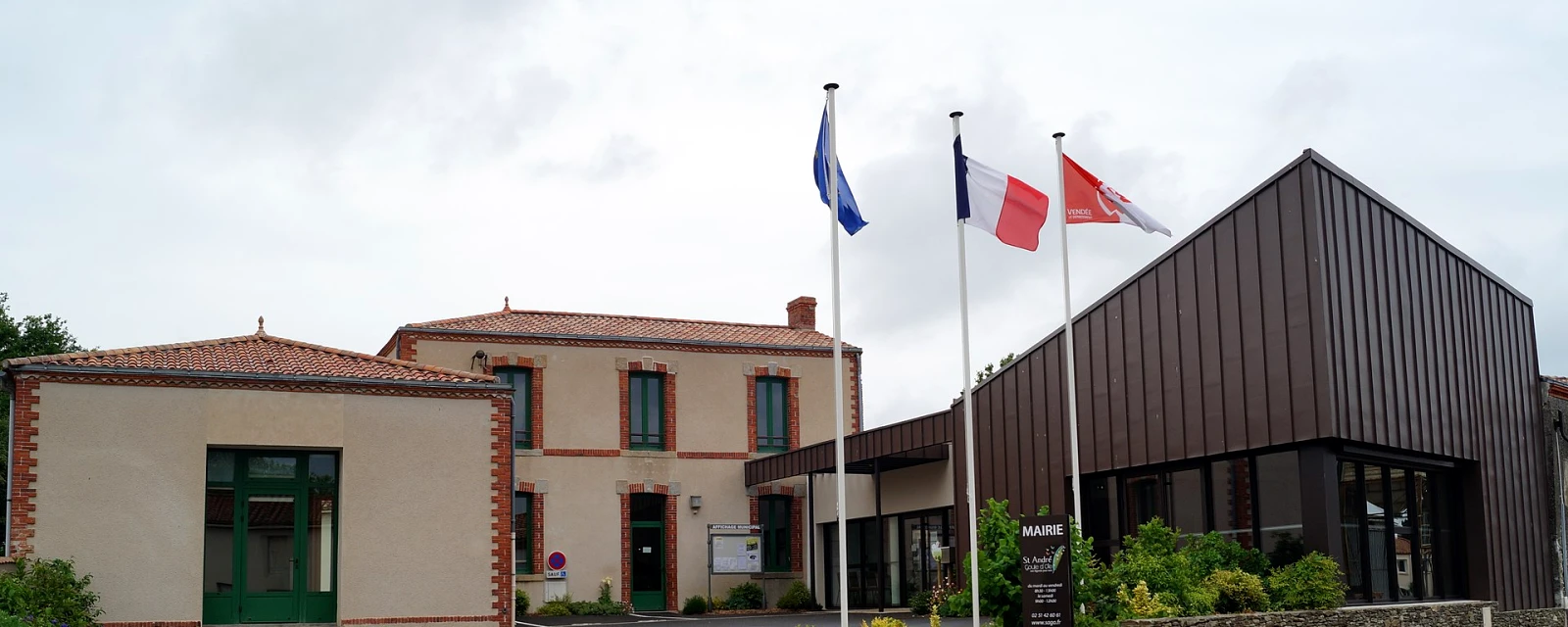 Vue de Saint-André-Goule-d'Oie, Vendée