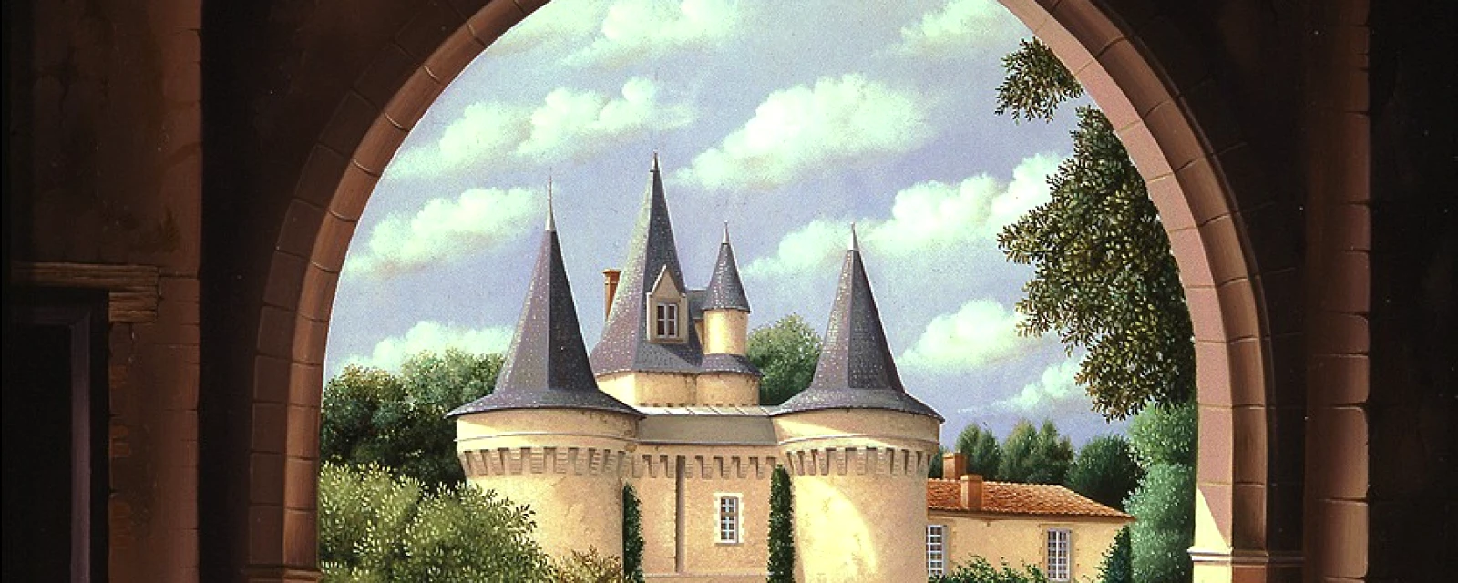 Vue de Saint-Germain-de-Prinçay, Vendée