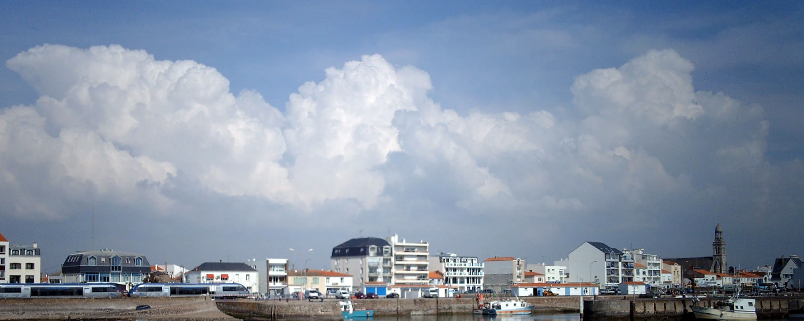 Vue de Saint-Gilles-Croix-de-Vie, Vendée