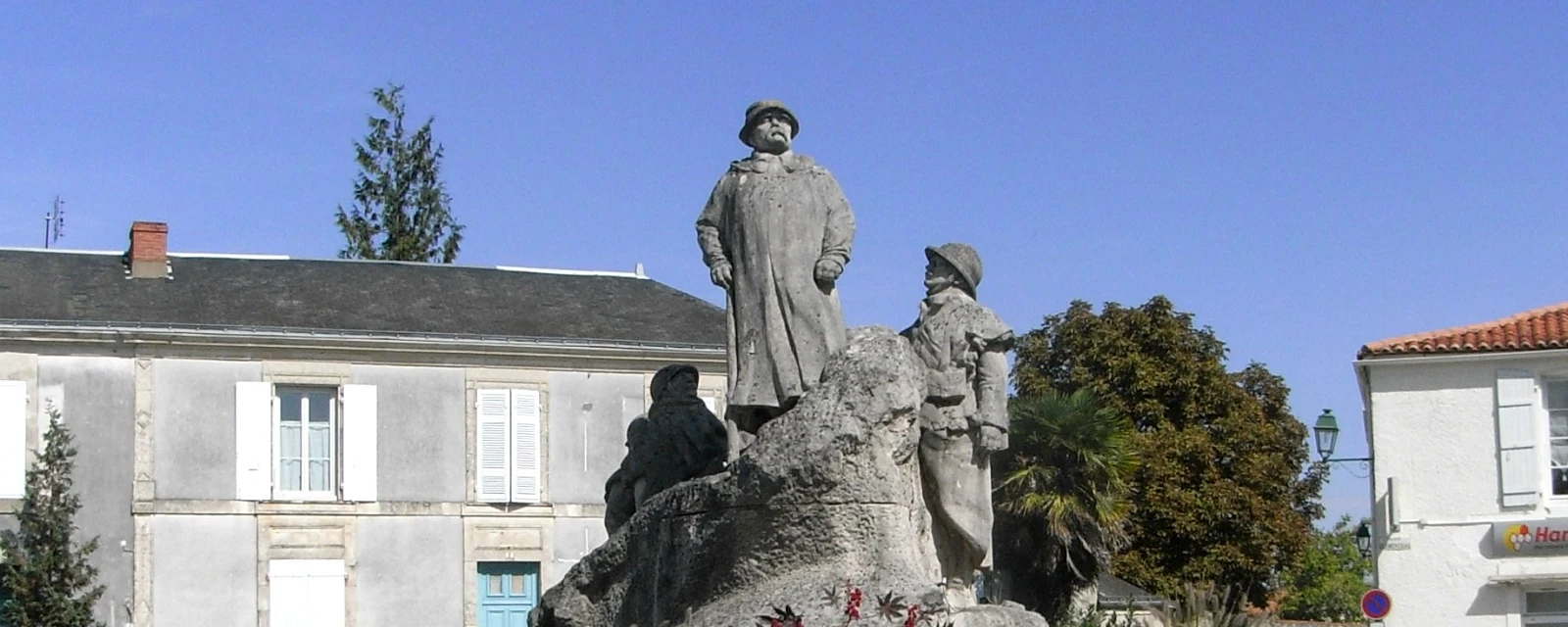 Vue de Saint-Jean-d'Hermine, Vendée