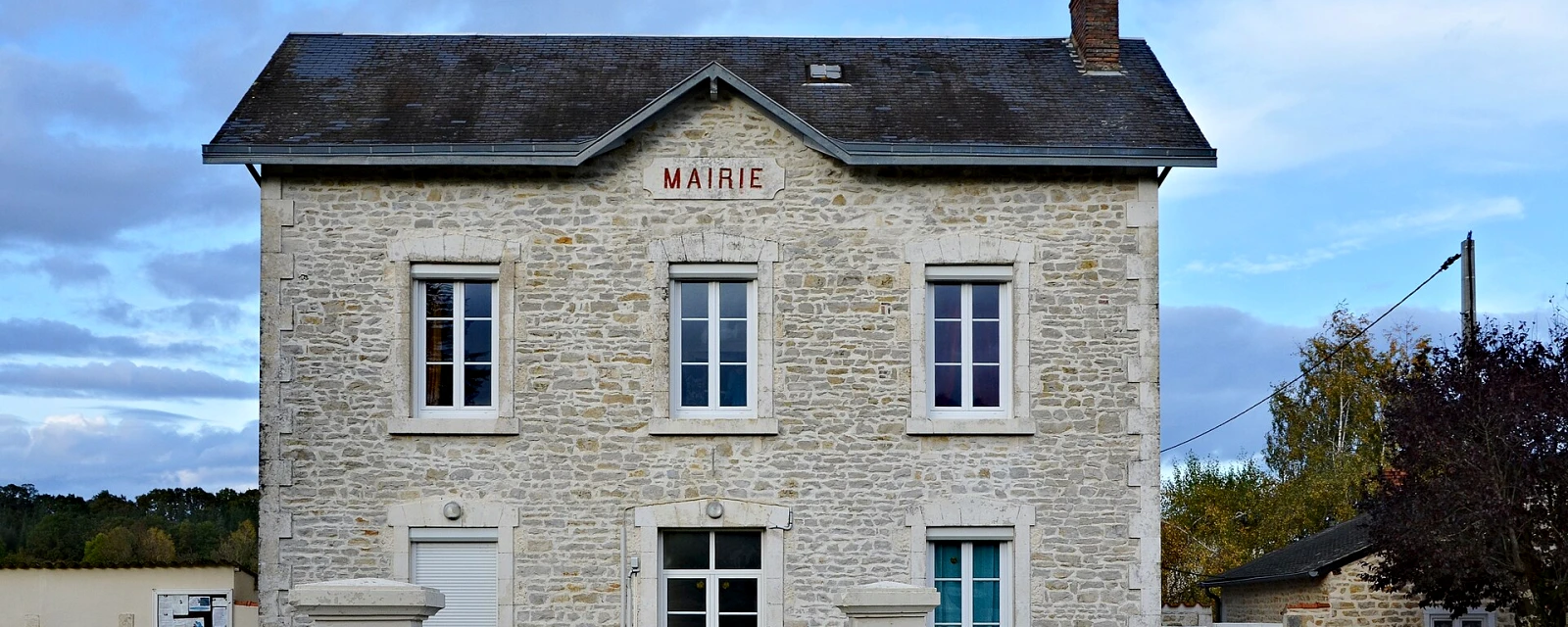 Vue de Asnois, Vienne