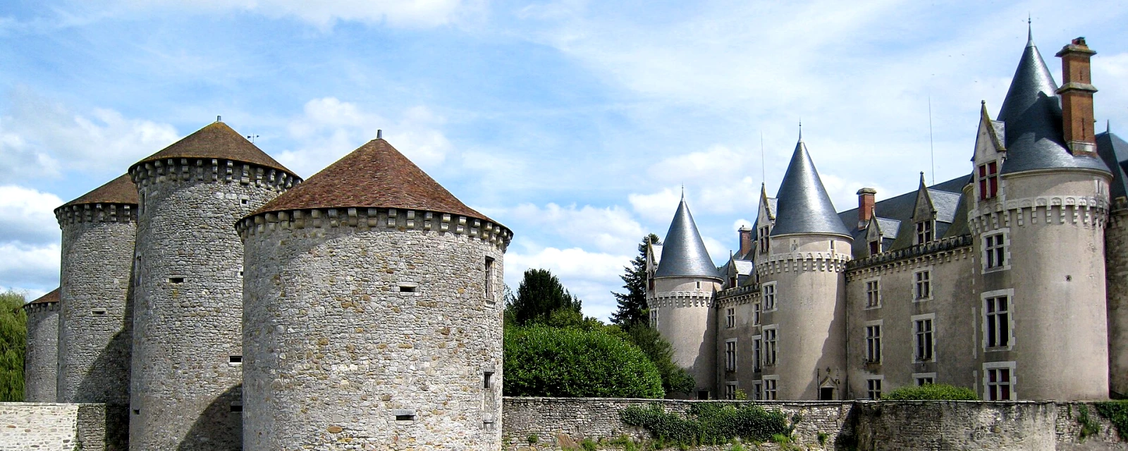 Vue de Bourg-Archambault, Vienne