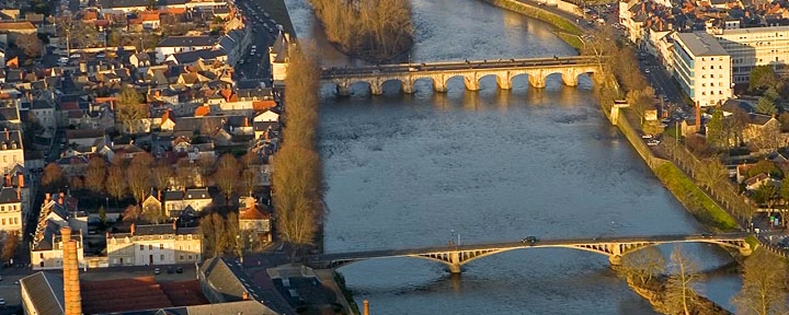 Vue de Châtellerault, Vienne