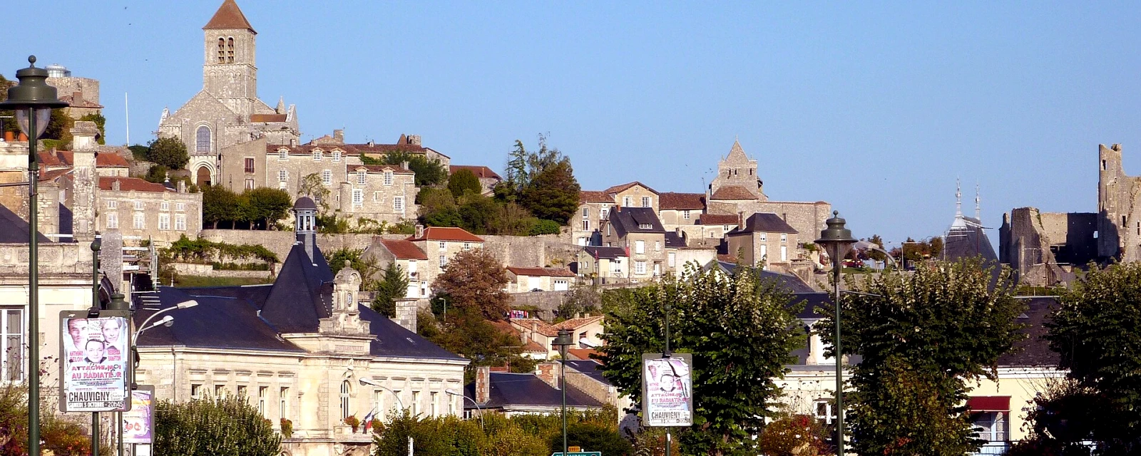 Vue de Chauvigny, Vienne