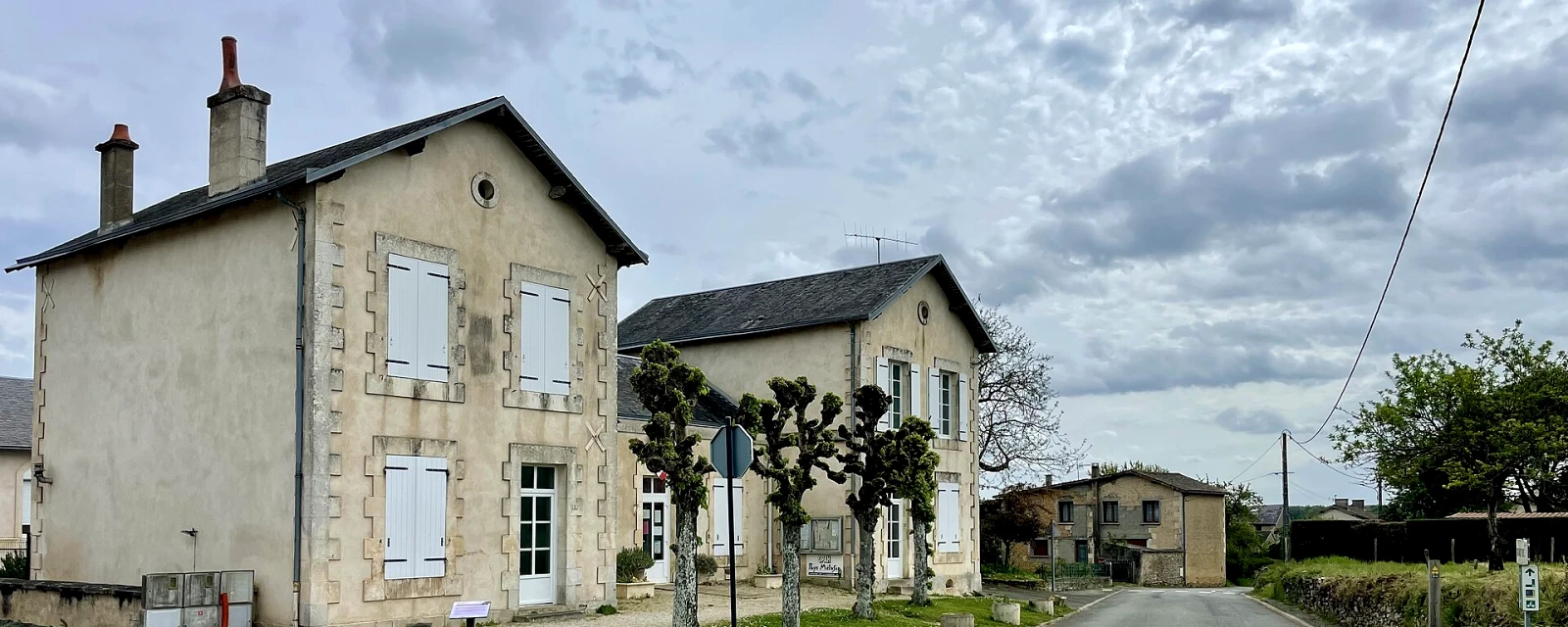 Vue de Cloué, Vienne